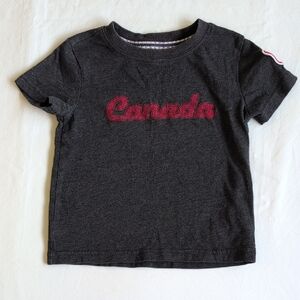 canadiana felt Canada graphic t-shirt 2T toddler unisex